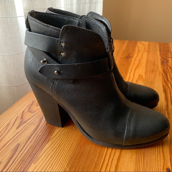 Rag & Bone Black Harrow Boots - Picture 4 of 12